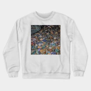 Merlin's cave pebbles Crewneck Sweatshirt